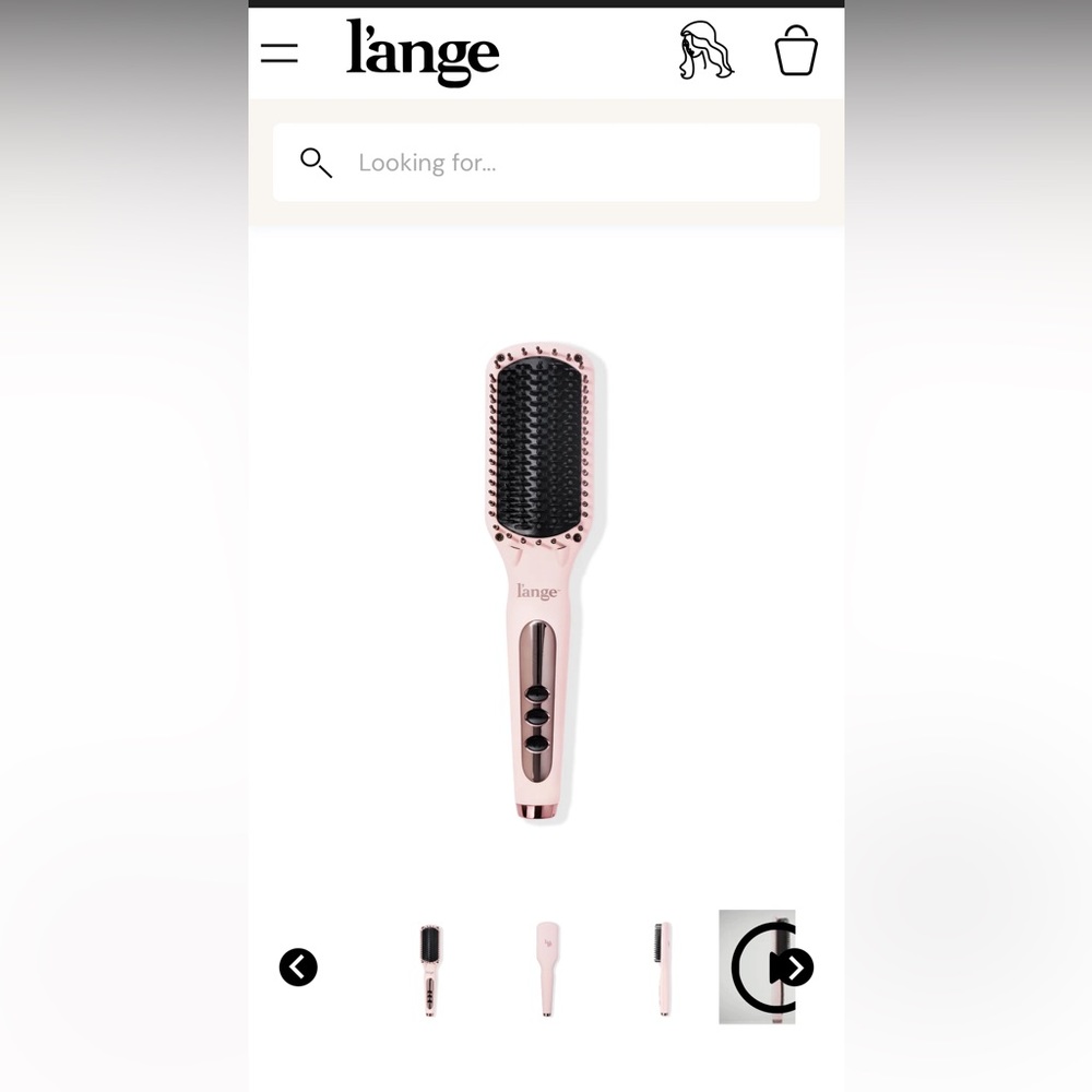 L’ange Flat Iron Brush